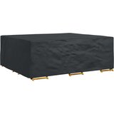 vidaXL Prevleka za zunanje pohištvo Črna 300 x 250 x 100 cm 420D | Shoptok.si
