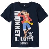 name it Majica 'NATE ONEPIECE' svetlo modra / temno modra / pastelno rdeča / bela Cene