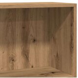 vidaXL Knjižna omara artisan hrast 60x24x76 cm inženirski les | Shoptok.si
