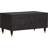 Kava Stol Crna 80 x 50 x 40 cm Čvrsto drvo manga | Eponuda.com