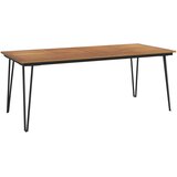  Vrtni stol s U-nogama 200x90x75 cm od masivnog drva bagrema | Eponuda.ba