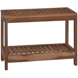  Stolić za kupatilo Prirodna 60 x 30 x 45 cm Čvrsto teak drvo | shoptok.hr