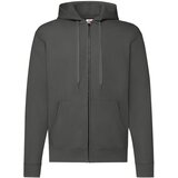 Fruit Of The Loom Graphite Zippered Hoodie Classic Cene