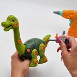 Woopie set za okretnu konstrukciju dinosaura + bušilica 31 kom. | shoptok.hr