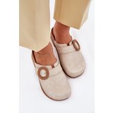 Inblu Women's Slippers With Buckle Beige | shoptok.hr