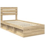  Krevetna konstrukcija Sonoma 90 x 190 cm Čvrsto borovo drvo | shoptok.hr