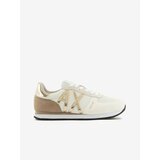 Armani Beige-cream women's sneakers Exchange - Women