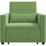 SOFA na razvlačenje Singl s kotačima Svijetlo zelena Baršun | Eponuda.ba