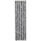  Zastor protiv muha siva i crna 56 x 200 cm od šenila | shoptok.hr