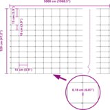 vidaXL stebri ograje 22 kos u-kanal 120 cm pocinkano jeklo | Shoptok.si