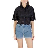 Only Srajce & Bluze Onlmina Life Ss Boxy Shirt Wvn 15345017 Črna Cene