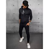 DStreet Black men's tracksuit AX0677 | Shoptok.si