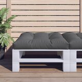 vidaXL Jastuk za palete sivi 80 x 80 x 12 cm od tkanine cijene
