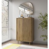 Marckeric Omarica v hrastovem dekorju v naravni barvi 86x130x40 cm Salma – | Shoptok.si