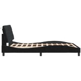 Okvir za krevet s uzglavljem crni 140x190 cm baršunasti | shoptok.hr