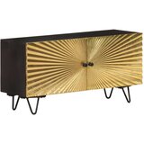 TV ormarić 90 x 30 x 45 cm od masivnog drva manga | shoptok.hr