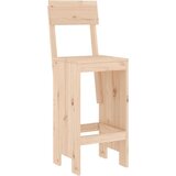  Barski stolci 2 kom 40 x 48 5 x 115 5 cm od masivne borovine | shoptok.hr