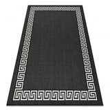 RugsX Preproga v videzu sisala FLAT 49373690 Grški črna / smetana 80x150 cm, (22113701) | Shoptok.si
