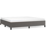  Okvir za krevet sivi 200x200 cm od umjetne kože | shoptok.hr