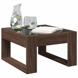  Stolić s beskonačnim LED svjetlima boja hrasta 50x53x30 cm | Eponuda.com