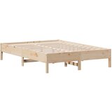  The Living Store Posteljni okvir brez vzmetnice 120x200 cm trdna borovina - Posteljni Okvir, (21502822) | Shoptok.si