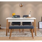  Trpezarijski set costa atlantic white-navy blue Cene