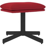  Stolček za noge vinsko rdeč 60x60x36 cm žamet, (20767184) | Shoptok.si