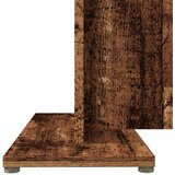 vidaXL Blagovaonski stol boja staro drvo 110x60x75cm konstruirano drvo | shoptok.hr