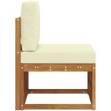  Srednja sofa za van Čvrsto drvo akacije Prirodna | shoptok.hr