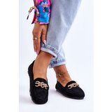 Boto Women's Suede Loafers Black Sorento | shoptok.hr
