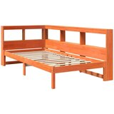  Krevet s regalom za knjige bez madraca 90 x 200 cm od borovine | shoptok.hr
