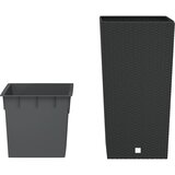  Sadilica s uklonjivom unutrašnjosti antracit 21/49 L PP ratan | shoptok.hr