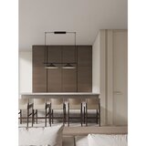Nova Luce Mat črna aluminijasta LED viseča svetilka Lui – | Shoptok.si