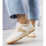 Gemre Beige women's sneakers Marcella | Shoptok.si