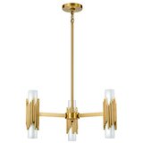 Elstead MARVELE6-AB-OPAL - Luster na šipci MARVELE 6xE14/40W/230V zlatni | Eponuda.com
