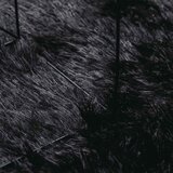  Čupavi tepih s visokim vlaknima NAVARRA crni 120x120 cm | shoptok.hr
