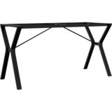 Furnova Noge za jedilno mizo Y-okvir 140x60x73 cm lito železo, (21946479) | Shoptok.si