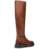 Geox Usnjeni elegantni škornji D SERILDA ženski, rjava barva, D46WYA 00043 C6002 | Shoptok.si