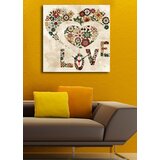 Wallity zidni sat 4545CS-50, 45x45 cm Cene