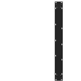  Noge za blagovaonski stol V-oblika 2 kom Crne 70 x (72-73,3) cm Čelik | shoptok.hr