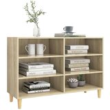 vidaXL Komoda sonoma hrast 103,5x35x70 cm inženirski les, (20620854) | Shoptok.si