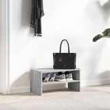  Stalak za cipele koji se može složiti sivi Sonoma 60x30x30,5 cm | shoptok.hr