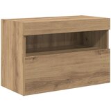  Set Zidnog TV Ormara s LED Osvjetljenjem 7 pcs hrast artisan | Eponuda.com