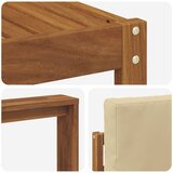  Set vanjskih sofa 5 kom. Prirodna i bež | shoptok.hr