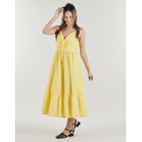 Michael Kors POPLIN MIDI DRESS žuta | shoptok.hr