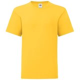 Fruit Of The Loom Yellow children's t-shirt in combed cotton Cijene