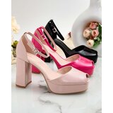 Resti Women's Lefeyoa lacquered post sandals | Shoptok.si