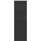vidaXL Rolo zavjesa Blackout Black 45x130 cm Širina tkanine 40,7 cm | shoptok.hr