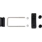  U-spojnik s plastikom za stupove ograde 60 x 40 mm 25 setova | shoptok.hr