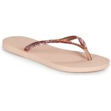 Havaianas Japonke SLIM GLITTER II Rožnata Cene